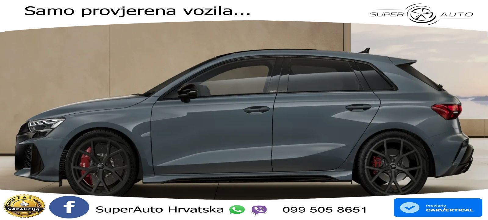 Audi RS3 Sedan 2.5 TFSI (400 KS) quattro S tronic LED+GR SJED+ACC