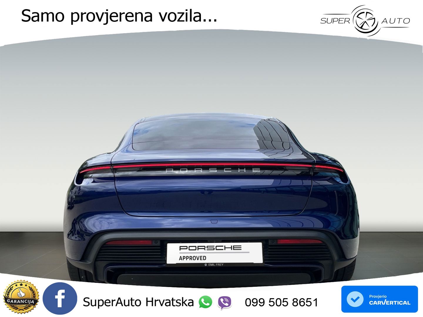 Porsche Taycan Turbo 93.4 kWh (680 KS)