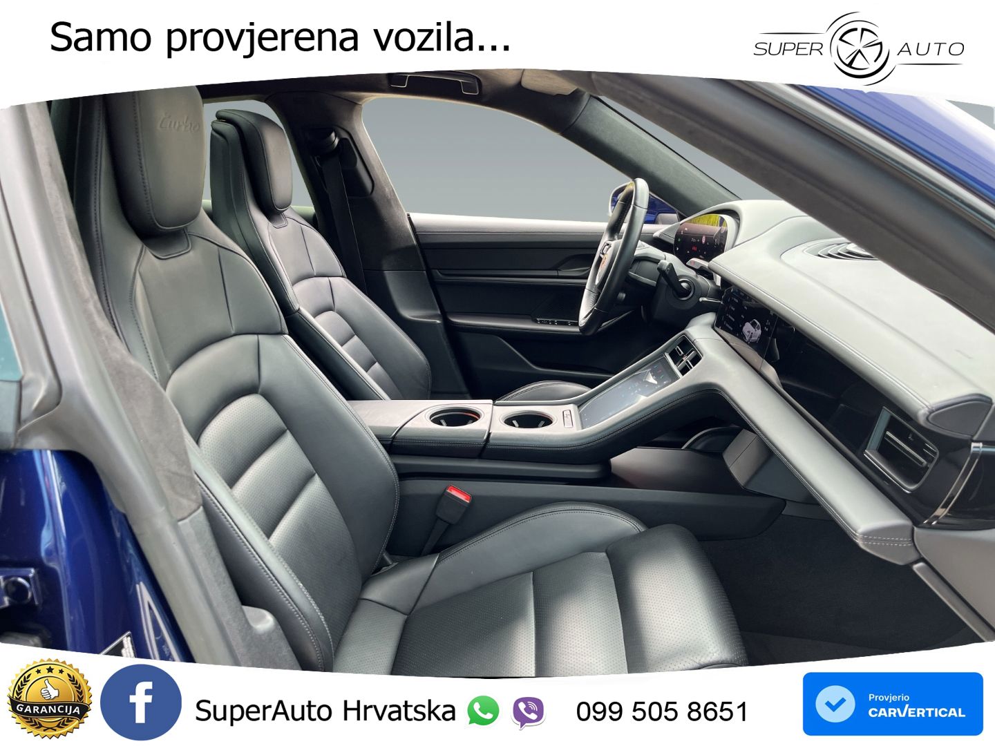 Porsche Taycan Turbo 93.4 kWh (680 KS)
