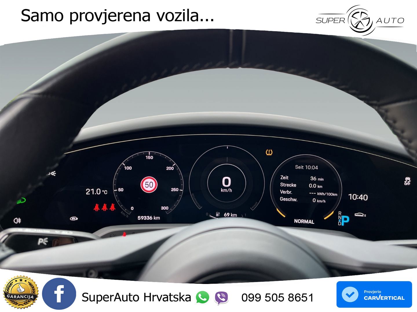 Porsche Taycan Turbo 93.4 kWh (680 KS)