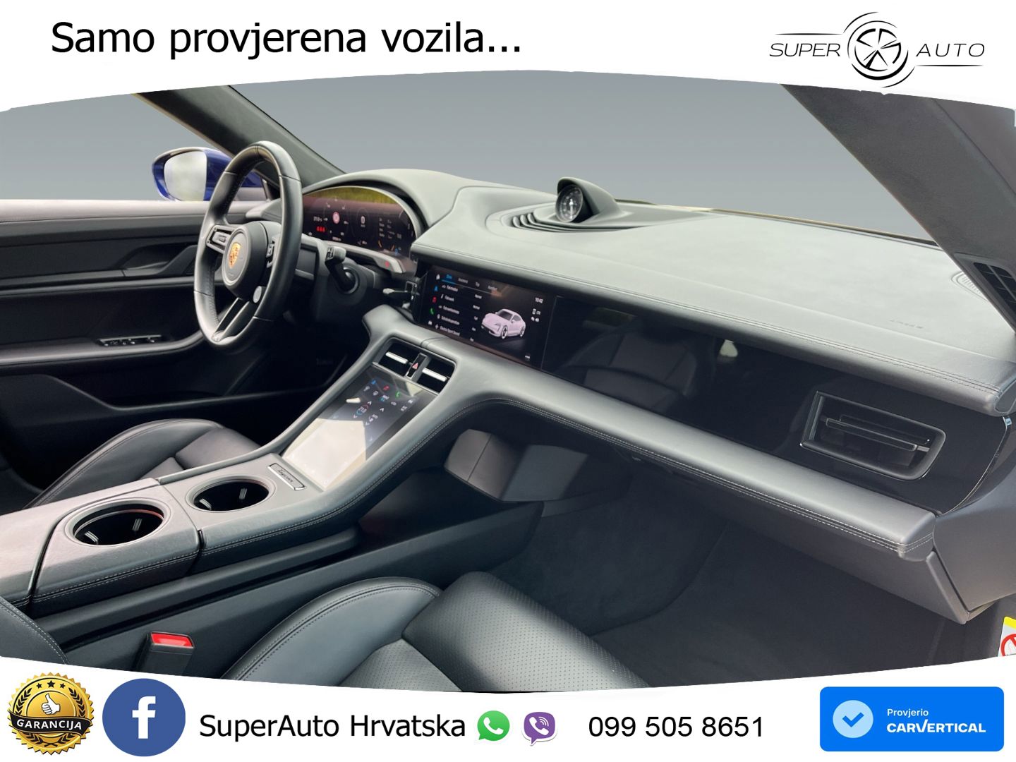 Porsche Taycan Turbo 93.4 kWh (680 KS)