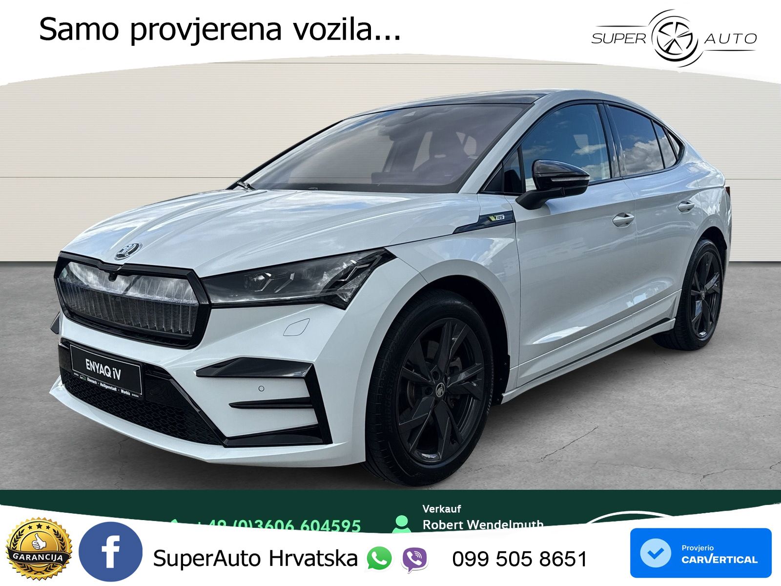 Škoda Enyaq Coupe iV RS 82 kWh (299 KS) AWD LED+GR SJED+ACC