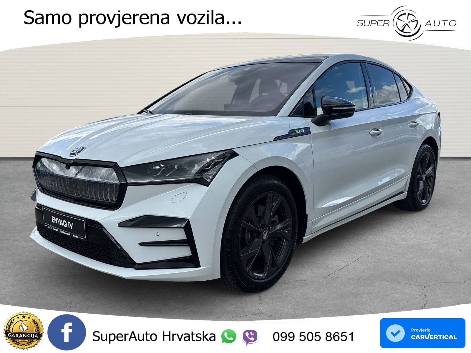 Škoda Enyaq Coupe iV RS 82 kWh (299 KS) AWD LED+GR SJED+ACC