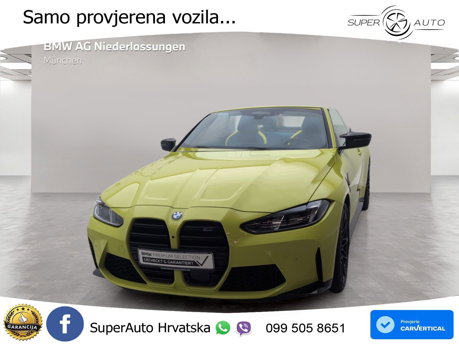 BMW M4 Convertible Competition 3.0 (530 KS) xDrive Steptronic