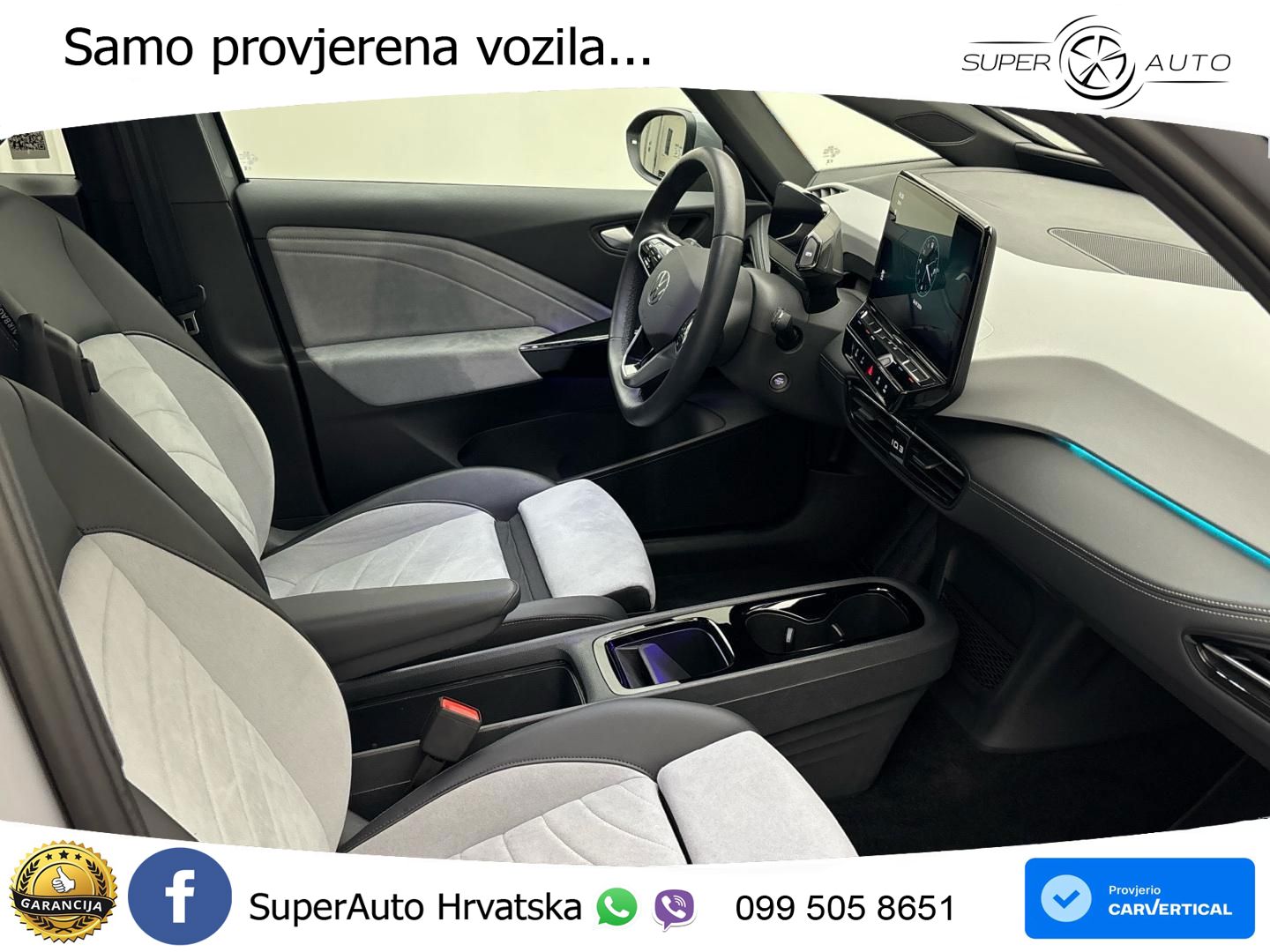 Volkswagen ID.3 Pro 62 kWh (204 KS) LED+GR SJED+ACC
