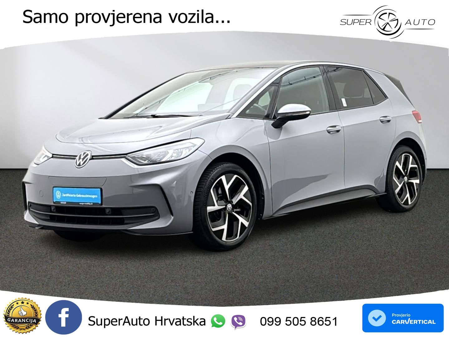 Volkswagen ID.3 Pro 62 kWh (204 KS) LED+GR SJED+ACC