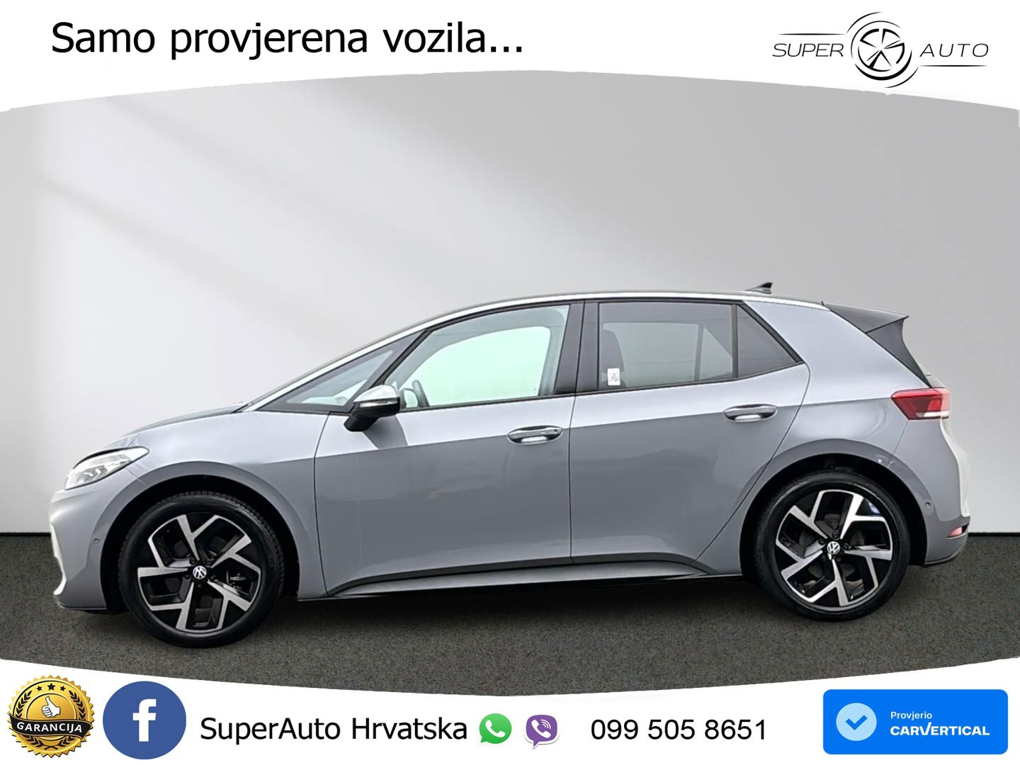 Volkswagen ID.3 Pro 62 kWh (204 KS) LED+GR SJED+ACC