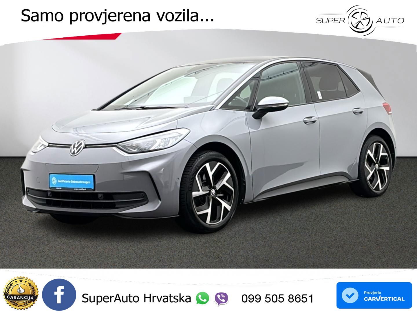 Volkswagen ID.3 Pro 62 kWh (204 KS) LED+GR SJED+ACC