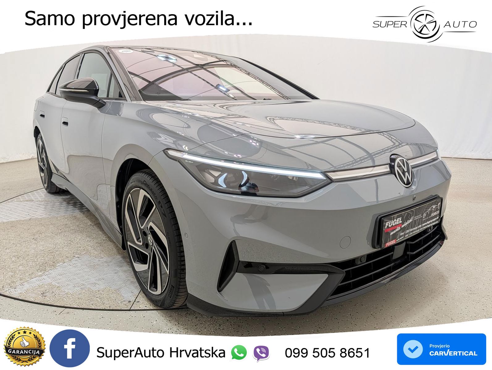 Volkswagen ID.7 Pro 82 kWh (286 KS)