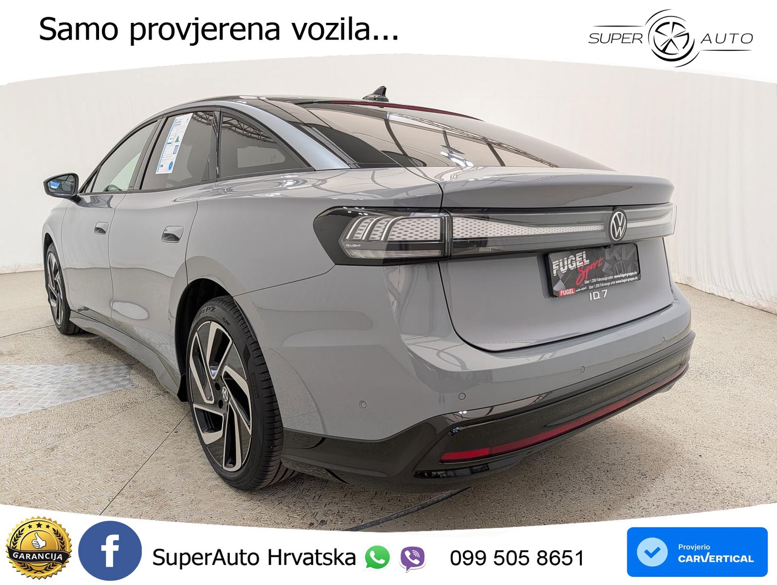 Volkswagen ID.7 Pro 82 kWh (286 KS)