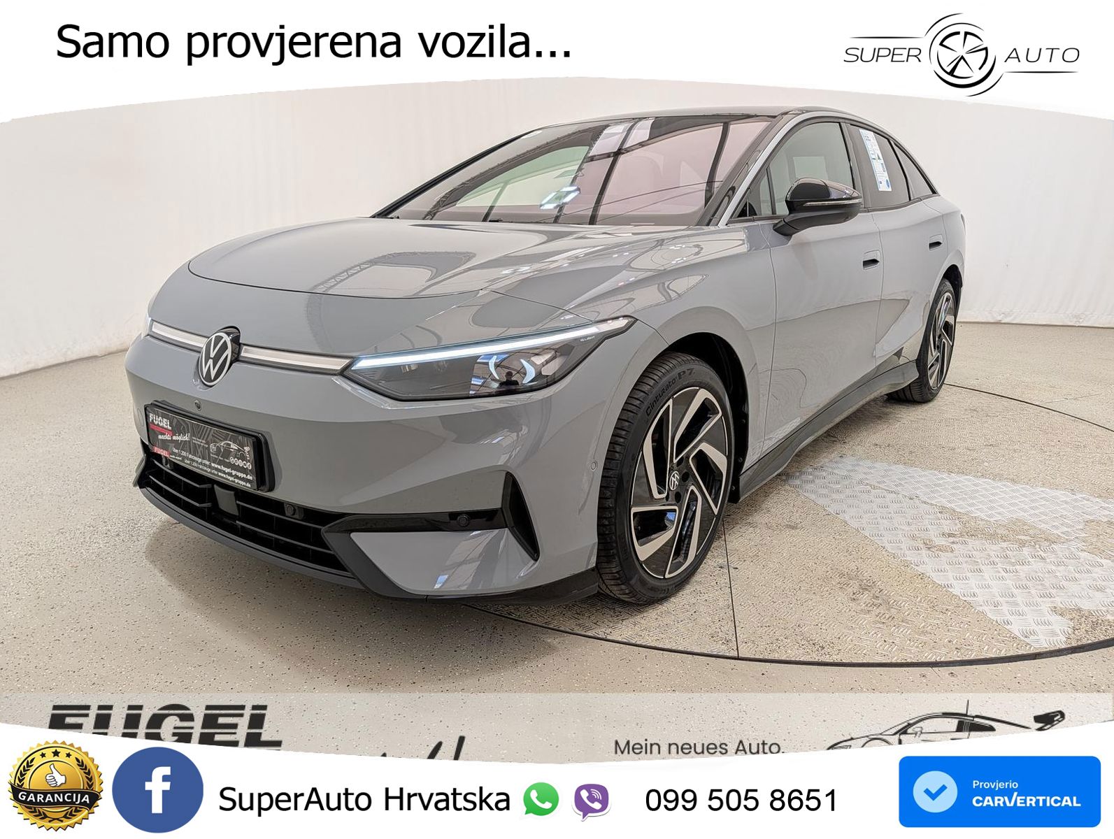Volkswagen ID.7 Pro 82 kWh (286 KS)