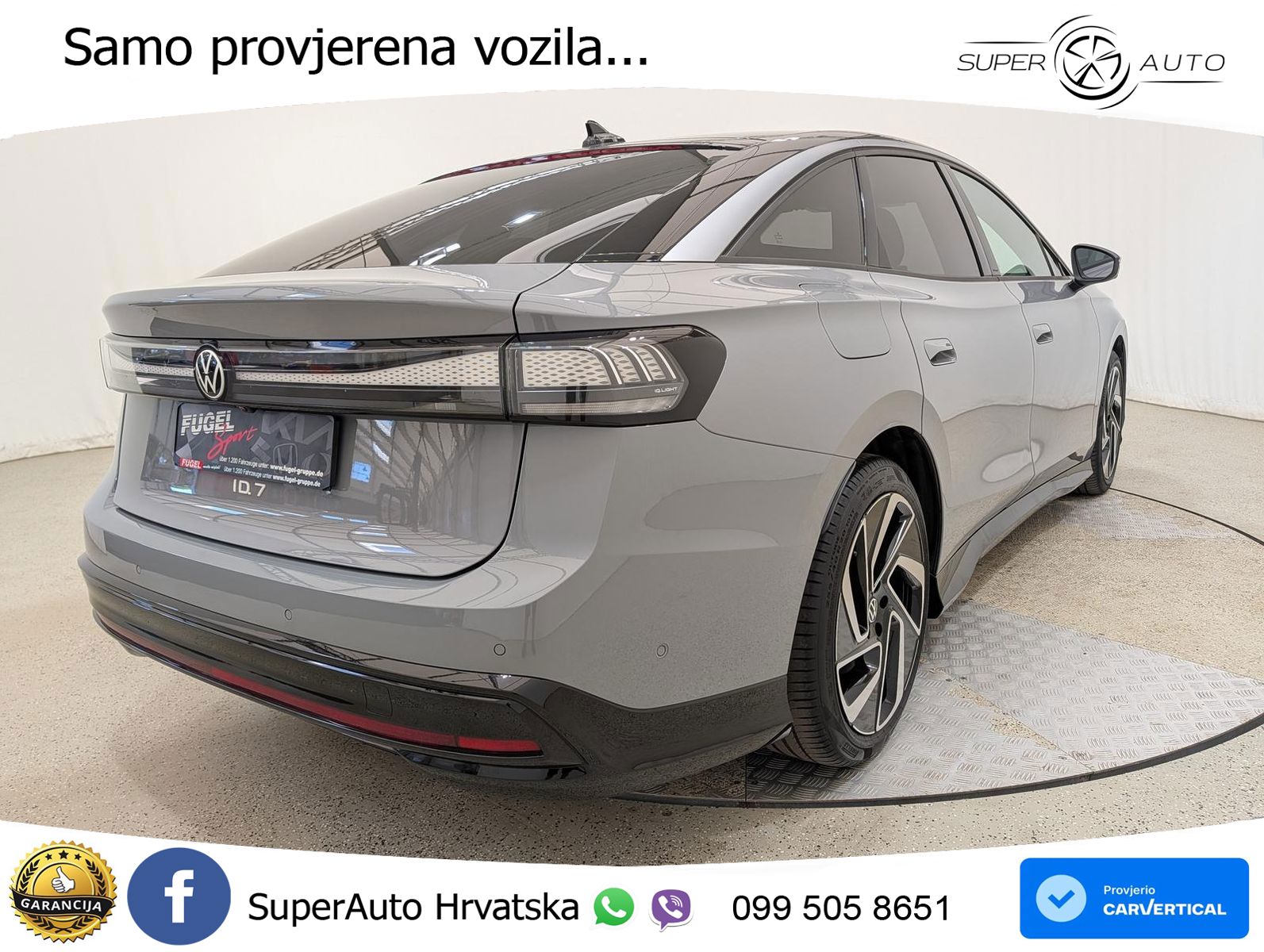Volkswagen ID.7 Pro 82 kWh (286 KS)