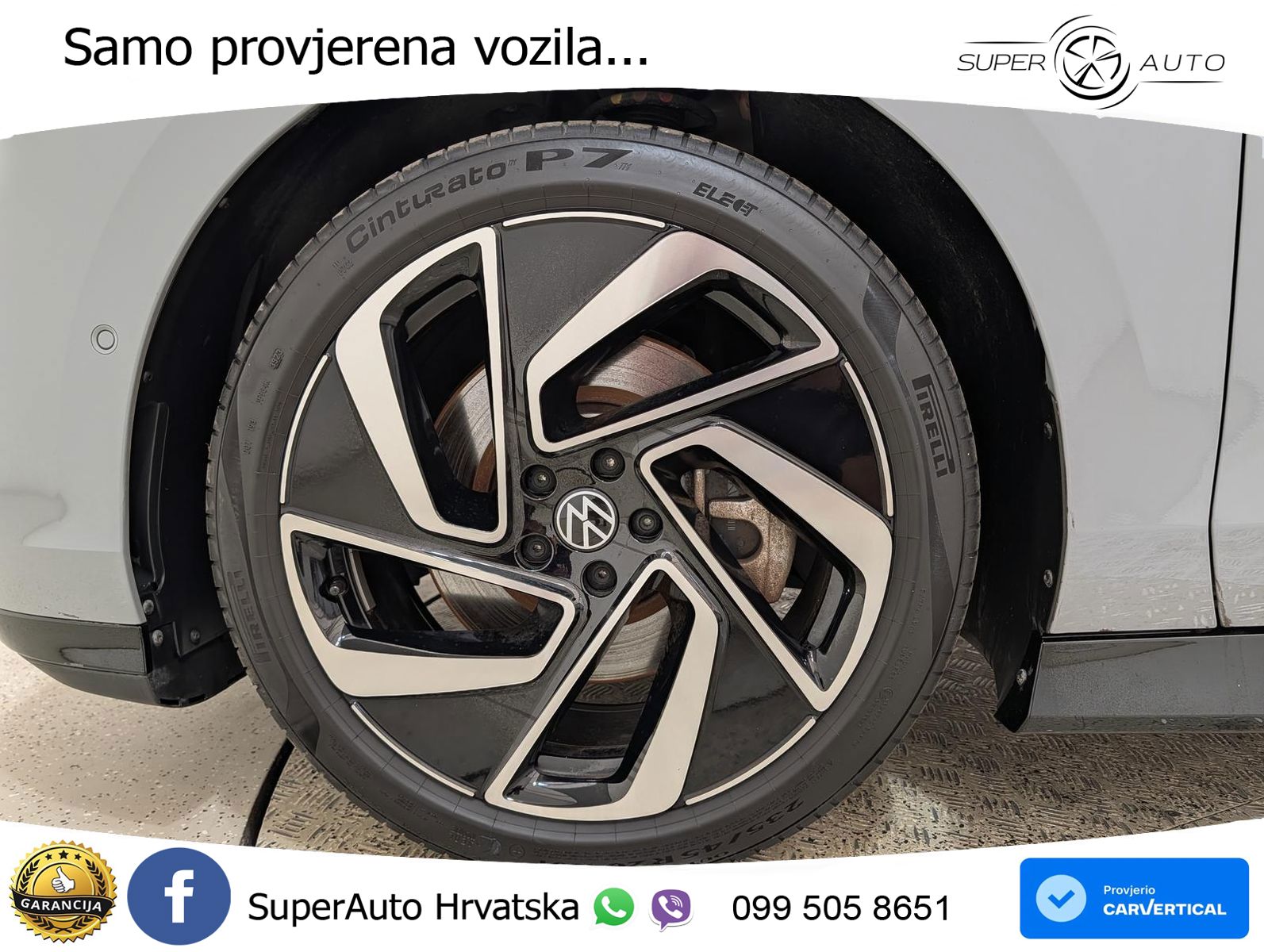 Volkswagen ID.7 Pro 82 kWh (286 KS)