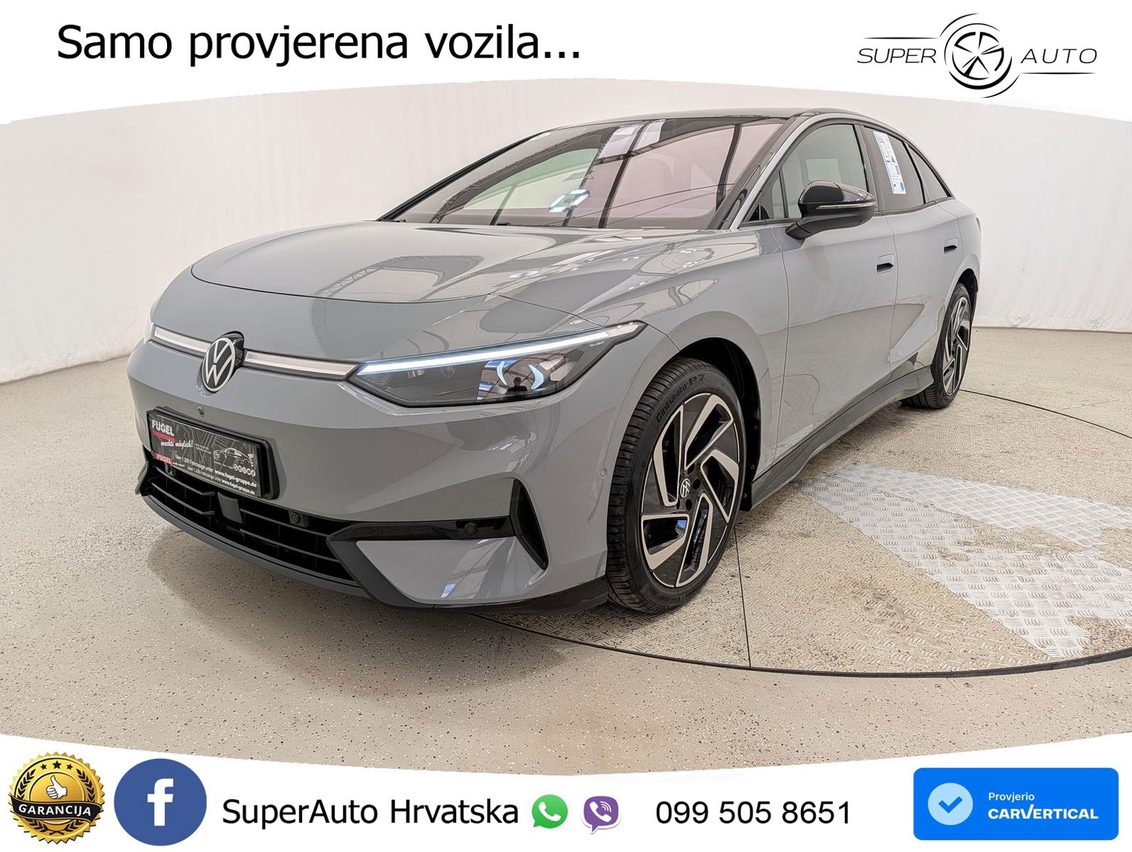 Volkswagen ID.7 Pro 82 kWh (286 KS)