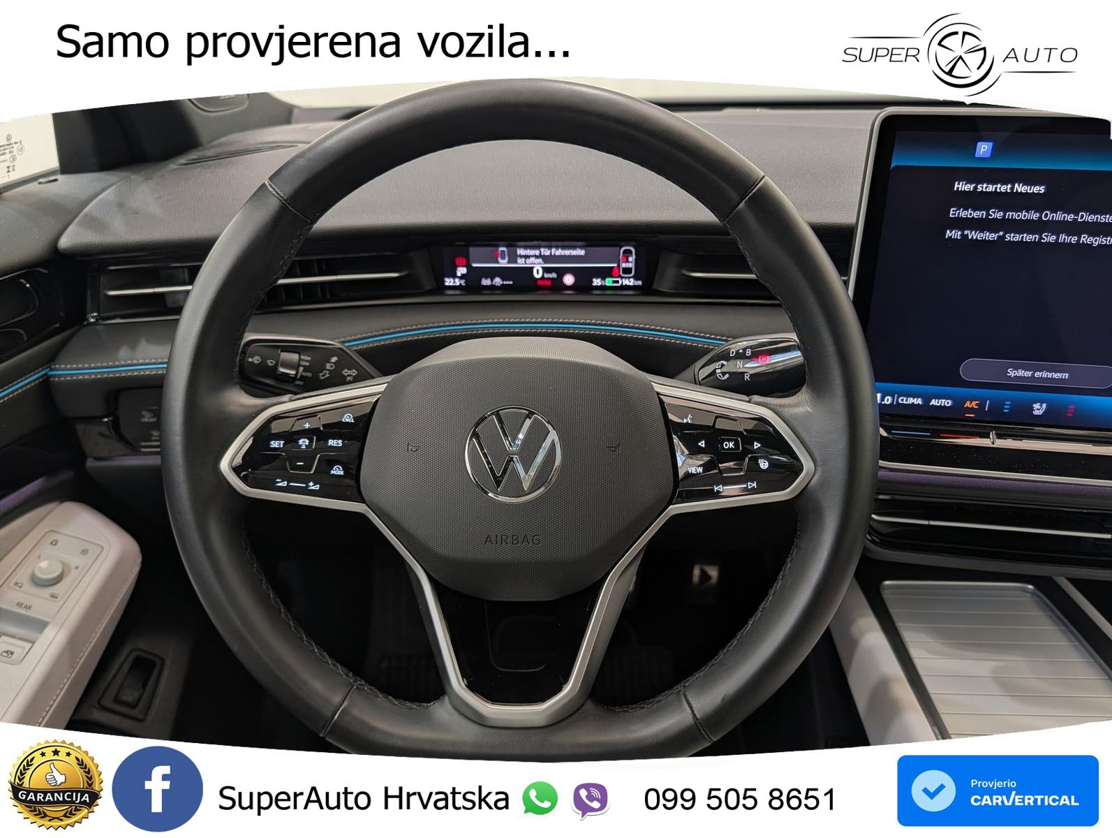 Volkswagen ID.7 Pro 82 kWh (286 KS)
