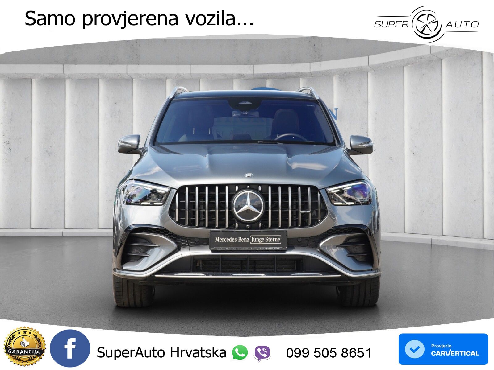 Mercedes AMG GLE 53 (544 KS) Hybrid 4MATIC+ 9G-TRONIC LED+GR SJED+ACC