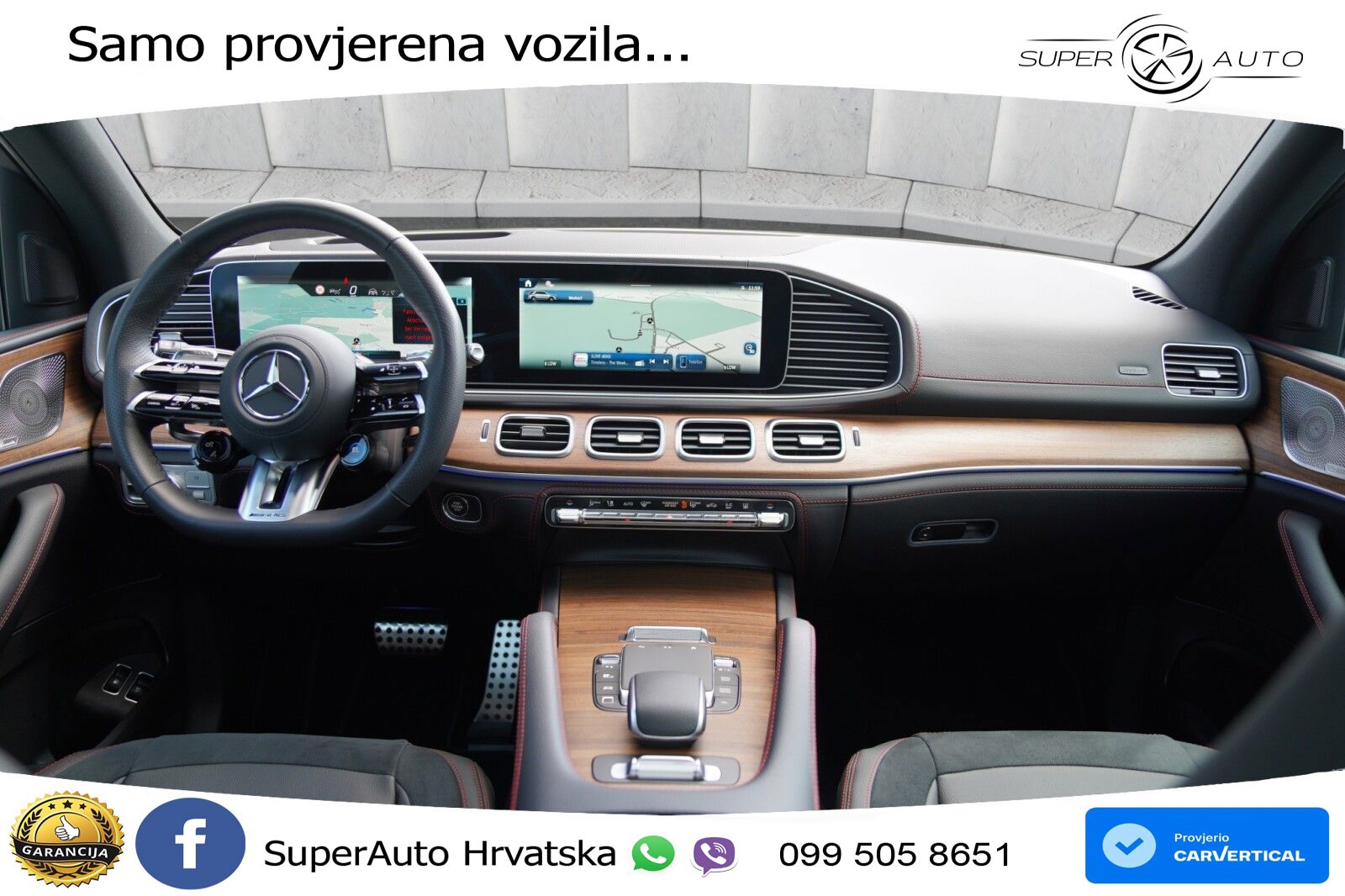 Mercedes AMG GLE 53 (544 KS) Hybrid 4MATIC+ 9G-TRONIC LED+GR SJED+ACC
