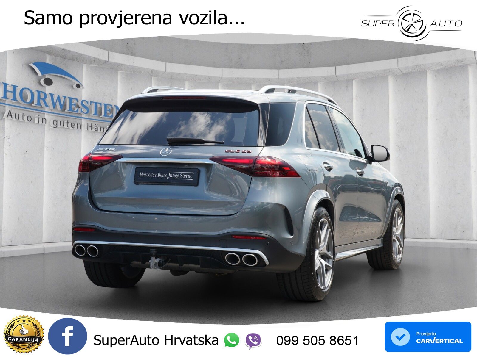Mercedes AMG GLE 53 (544 KS) Hybrid 4MATIC+ 9G-TRONIC LED+GR SJED+ACC