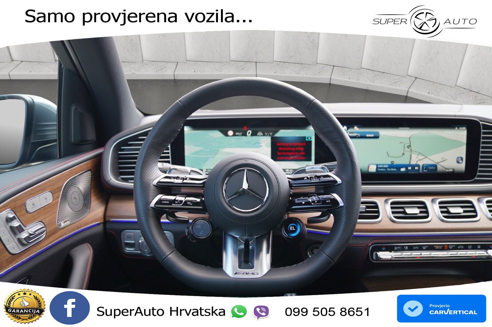 Mercedes AMG GLE 53 (544 KS) Hybrid 4MATIC+ 9G-TRONIC LED+GR SJED+ACC