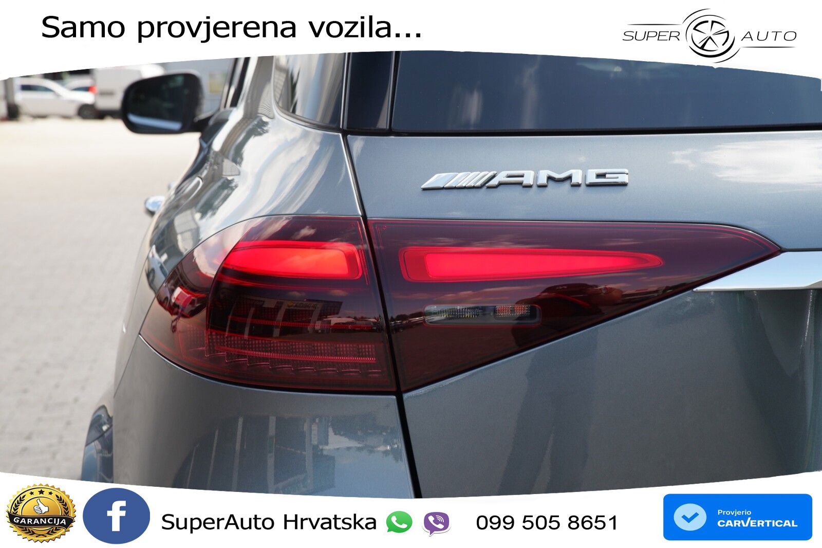 Mercedes AMG GLE 53 (544 KS) Hybrid 4MATIC+ 9G-TRONIC LED+GR SJED+ACC