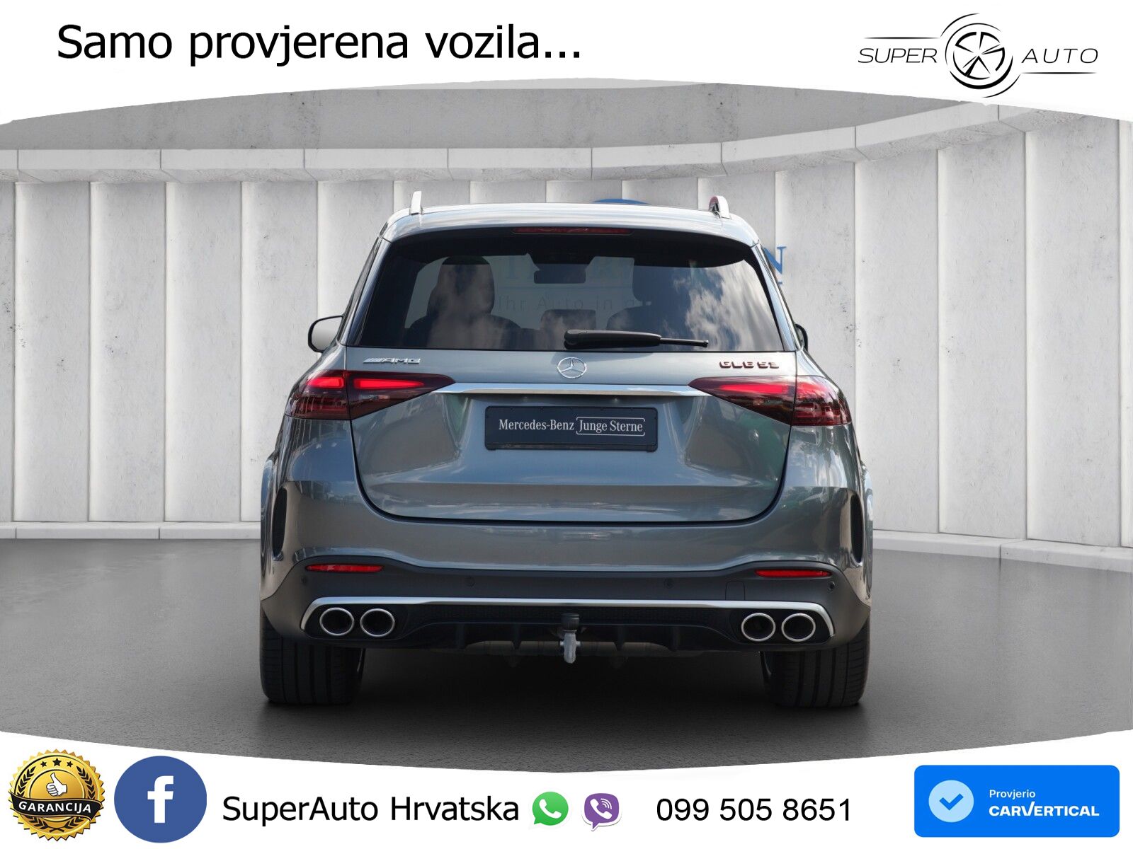 Mercedes AMG GLE 53 (544 KS) Hybrid 4MATIC+ 9G-TRONIC LED+GR SJED+ACC