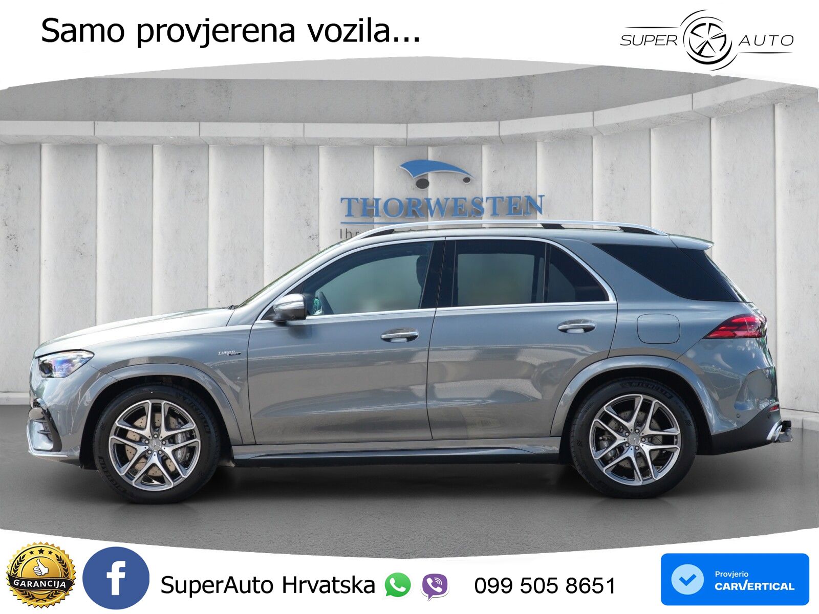 Mercedes AMG GLE 53 (544 KS) Hybrid 4MATIC+ 9G-TRONIC LED+GR SJED+ACC