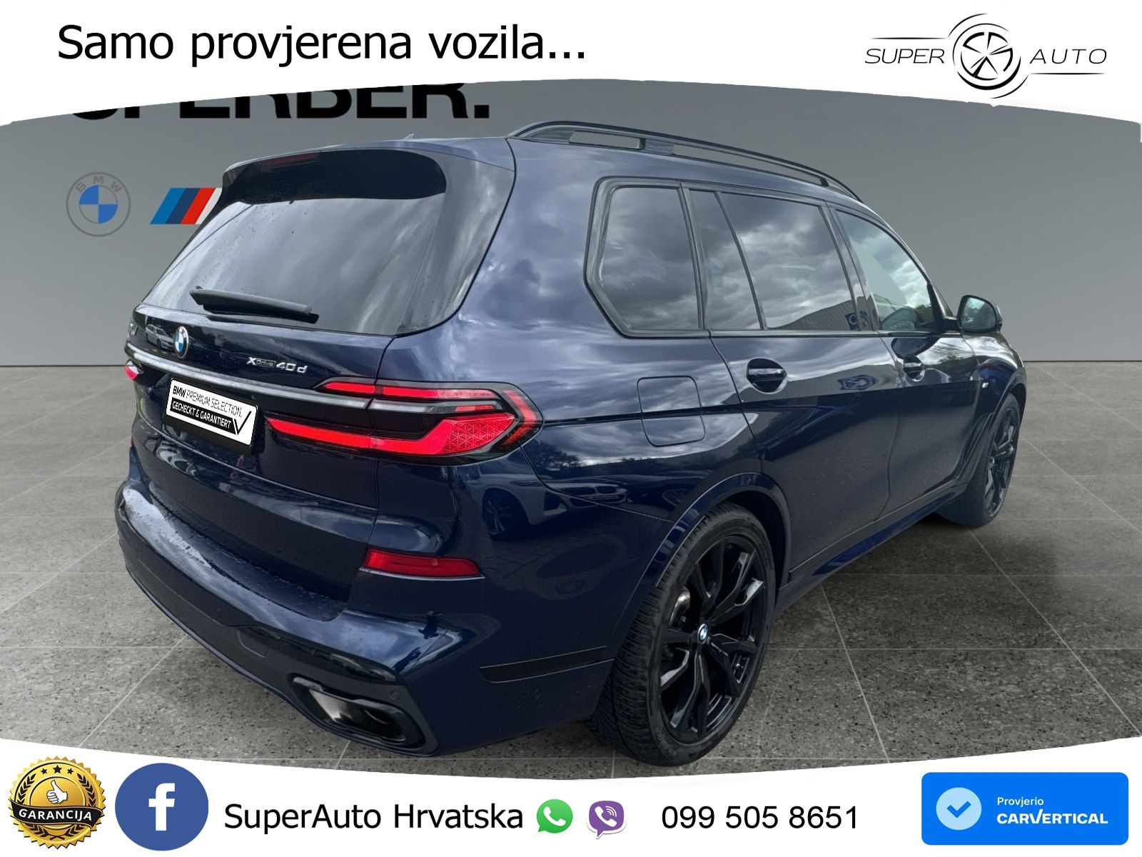 BMW X7 40d (352 KS) xDrive Steptronic M Sport LED+GR SJED+ACC