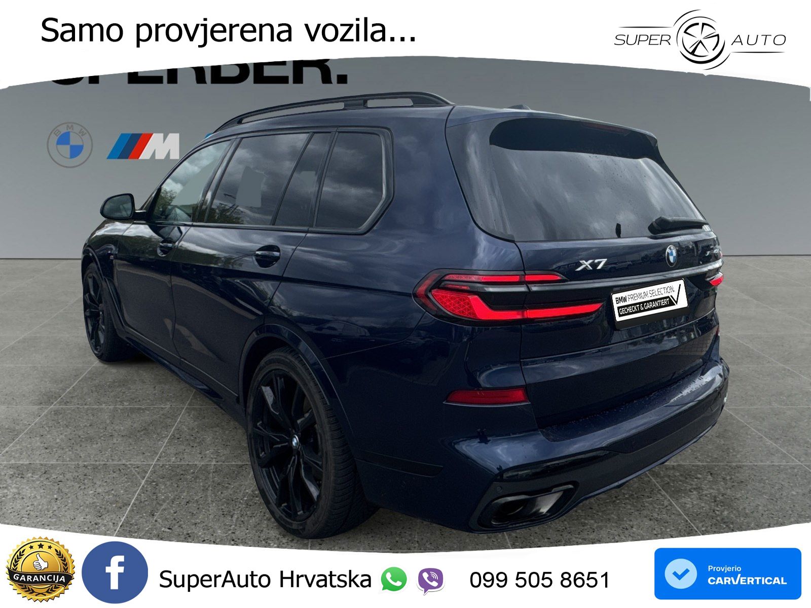 BMW X7 40d (352 KS) xDrive Steptronic M Sport LED+GR SJED+ACC
