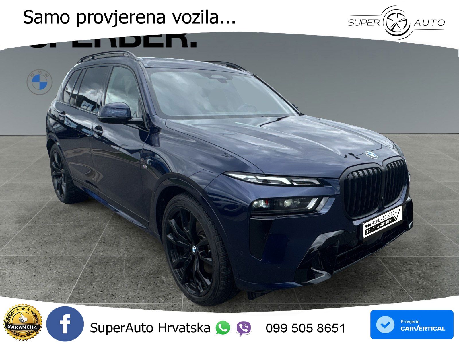 BMW X7 40d (352 KS) xDrive Steptronic M Sport LED+GR SJED+ACC