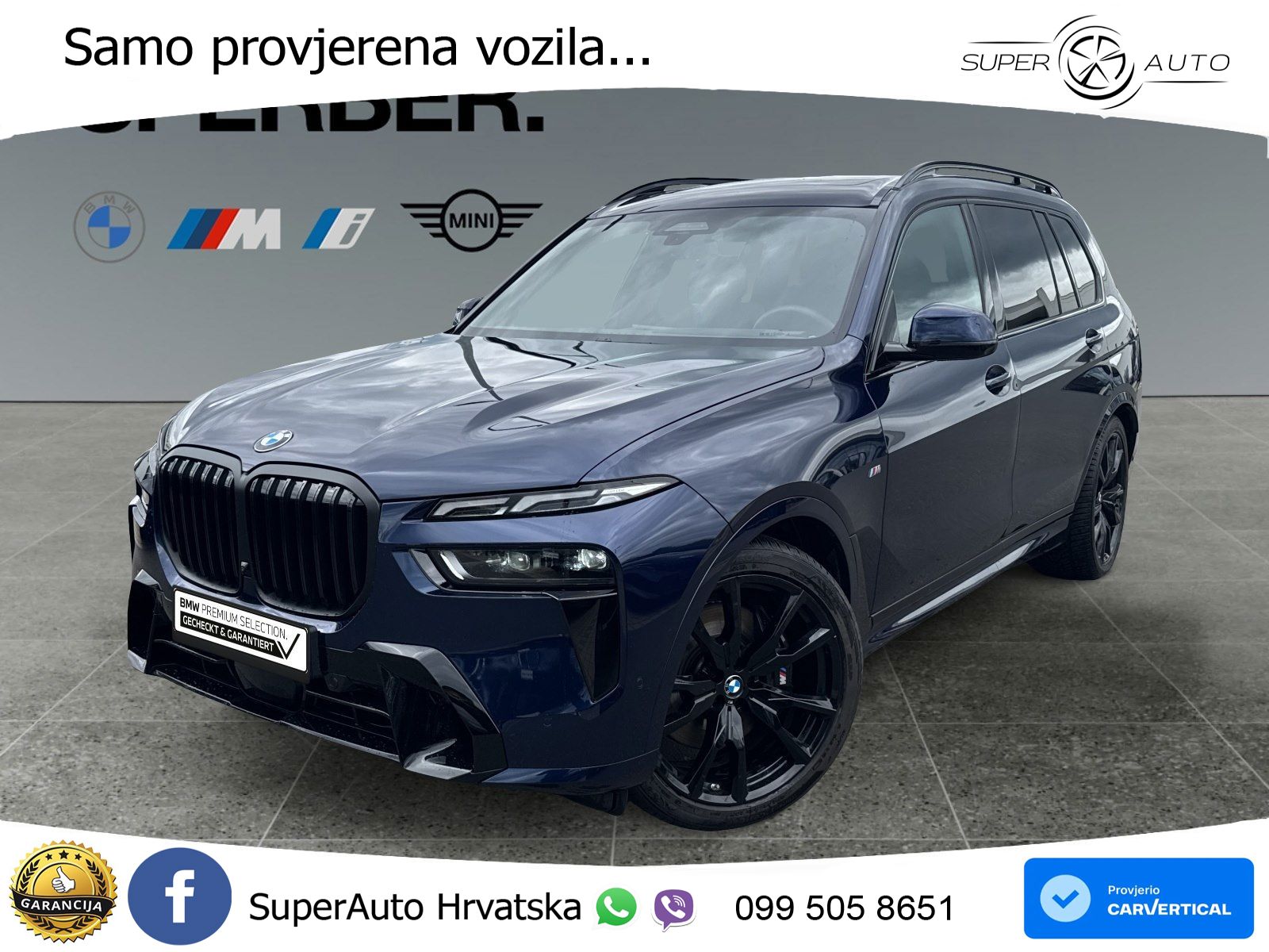 BMW X7 40d (352 KS) xDrive Steptronic M Sport LED+GR SJED+ACC
