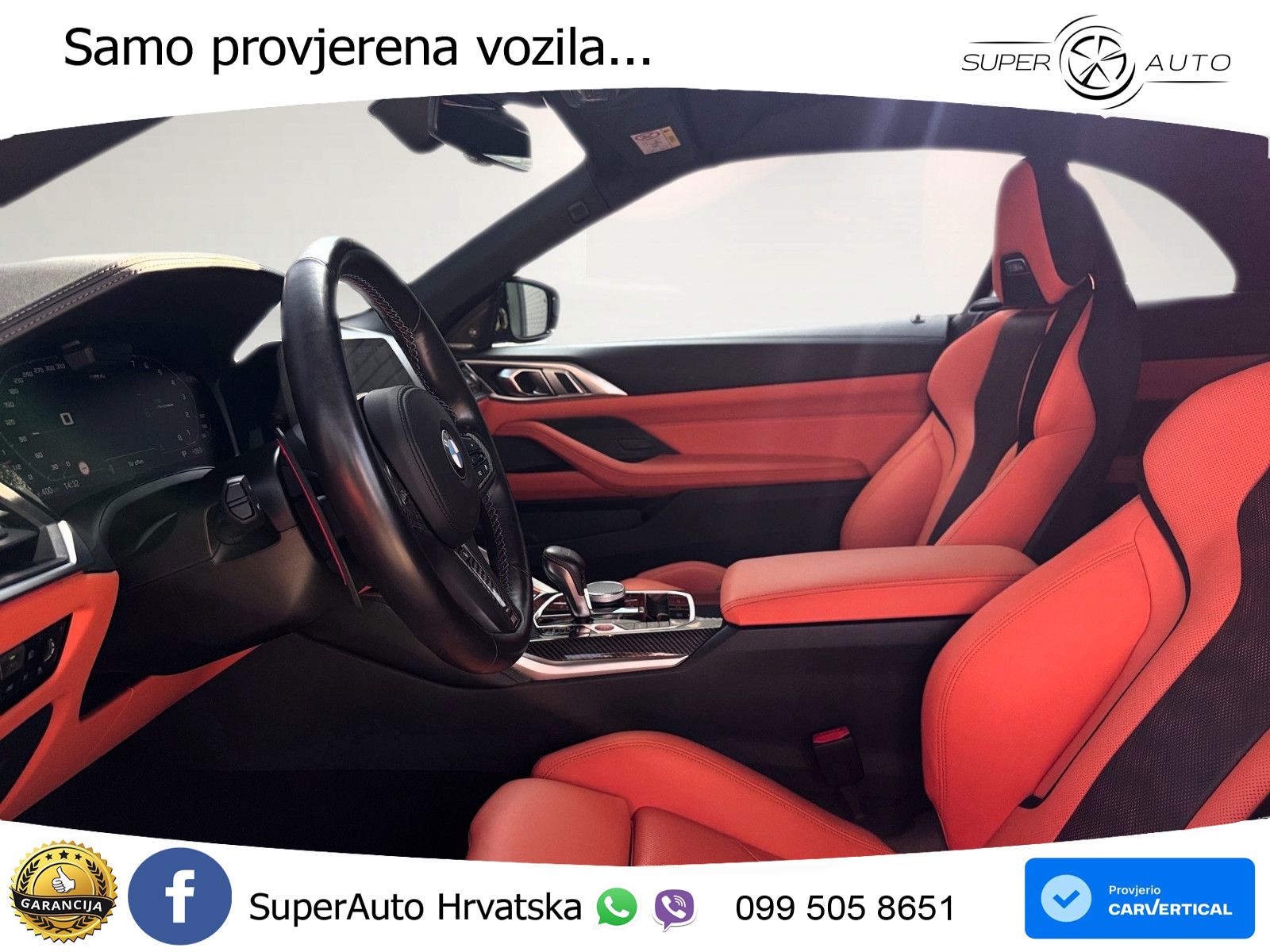 BMW M4 Convertible Competition 3.0 (510 KS) xDrive Steptronic LED+GR SJED+ACC