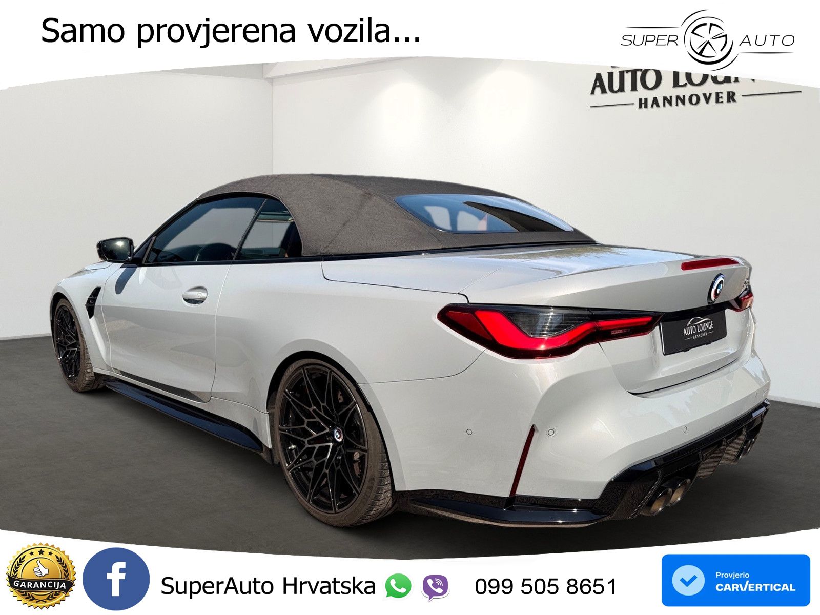 BMW M4 Convertible Competition 3.0 (510 KS) xDrive Steptronic LED+GR SJED+ACC