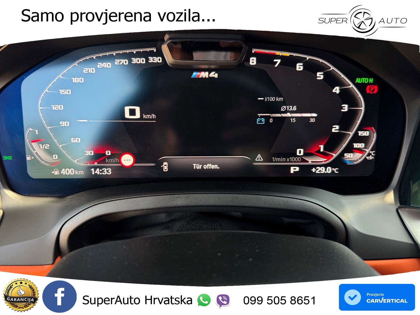 BMW M4 Convertible Competition 3.0 (510 KS) xDrive Steptronic LED+GR SJED+ACC