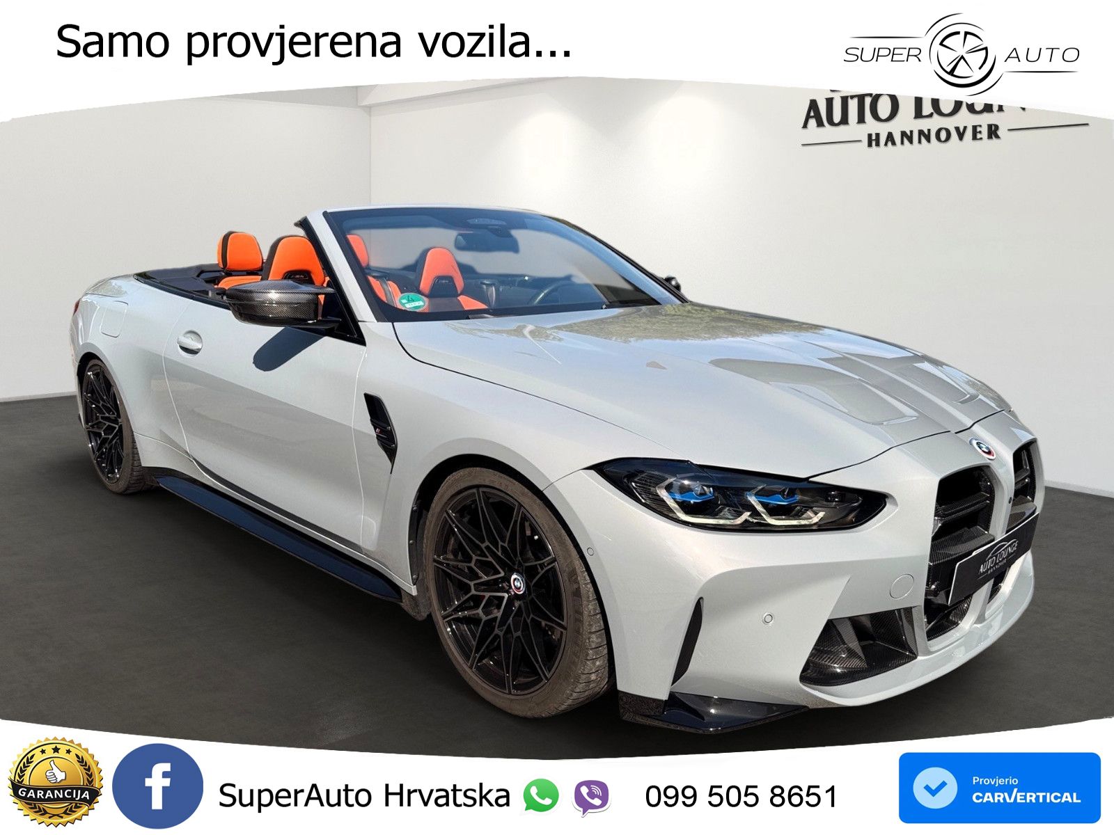 BMW M4 Convertible Competition 3.0 (510 KS) xDrive Steptronic LED+GR SJED+ACC