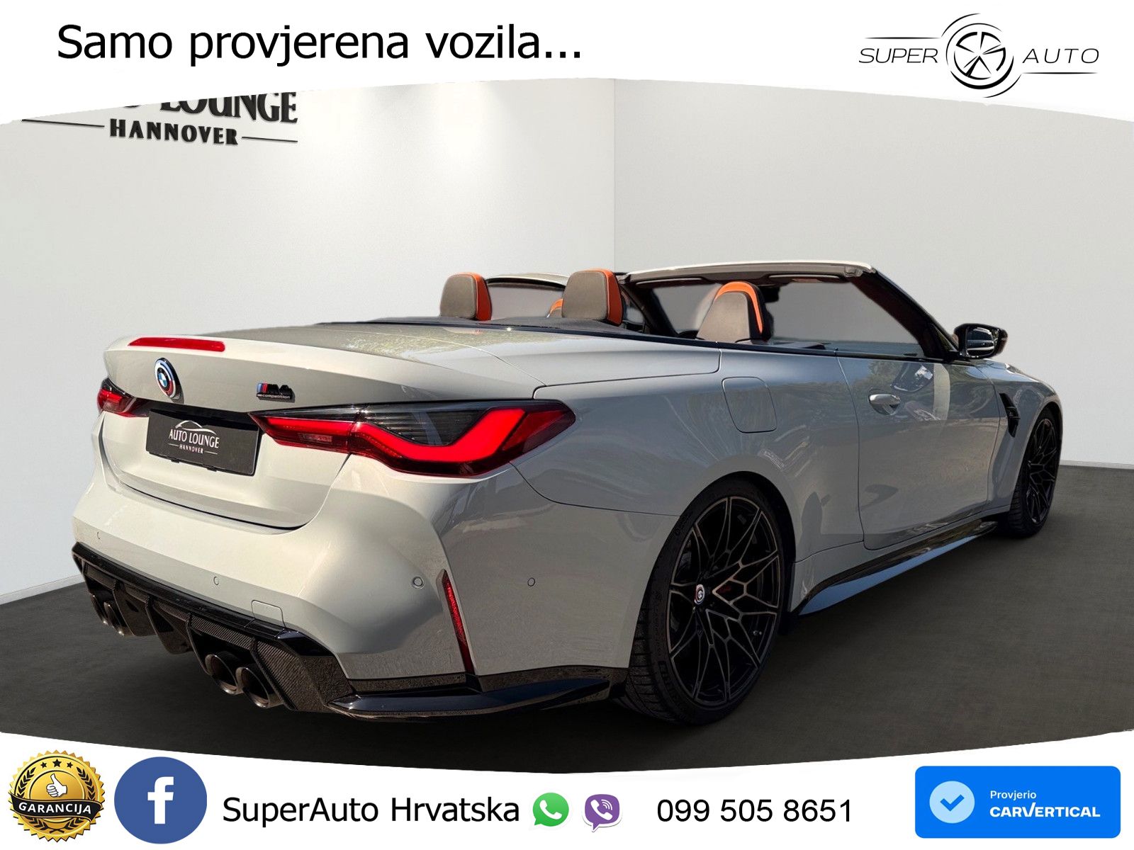 BMW M4 Convertible Competition 3.0 (510 KS) xDrive Steptronic LED+GR SJED+ACC