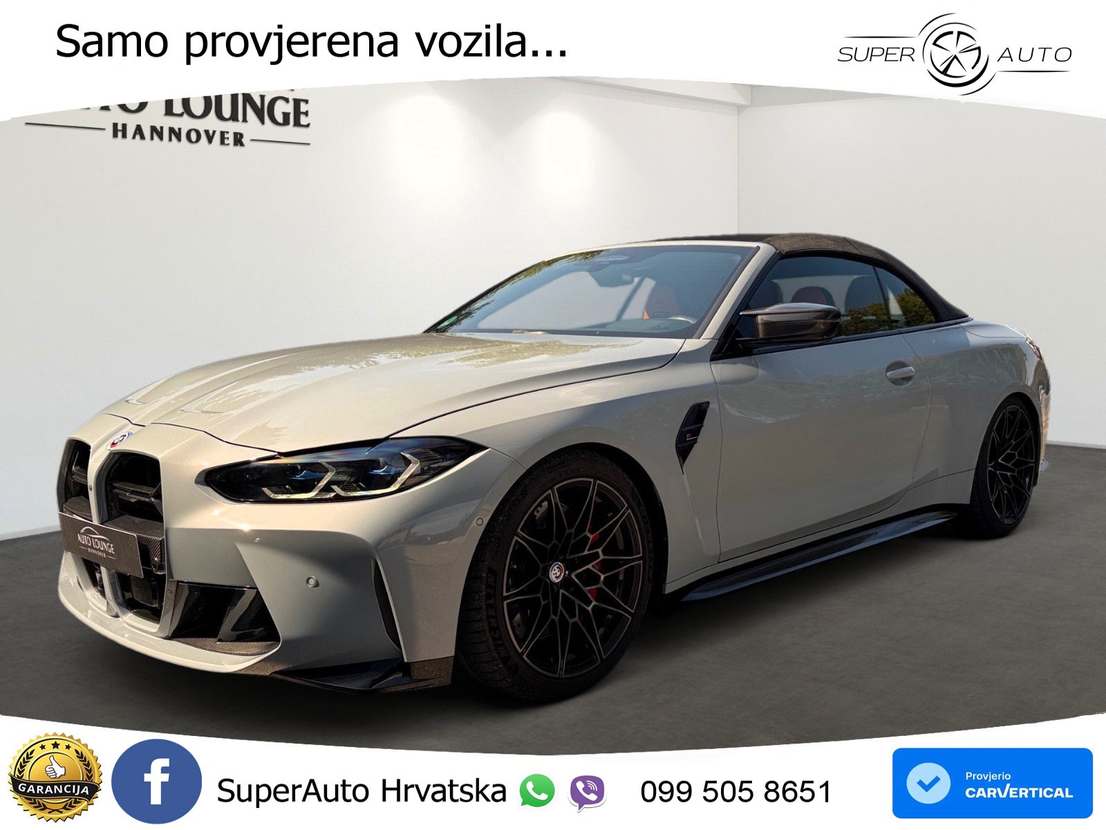 BMW M4 Convertible Competition 3.0 (510 KS) xDrive Steptronic LED+GR SJED+ACC