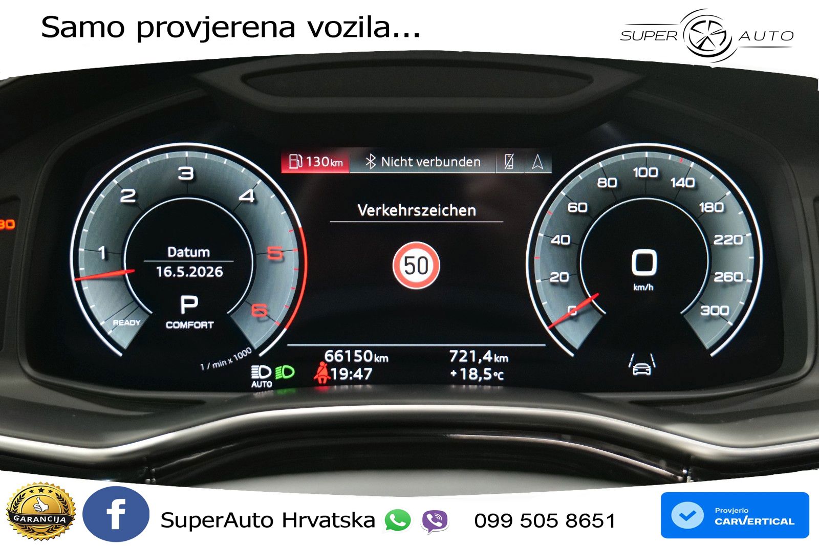 Audi Q8 50 TDI V6 (286 KS) quattro Tiptronic