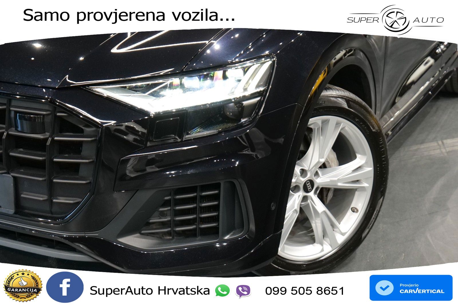 Audi Q8 50 TDI V6 (286 KS) quattro Tiptronic