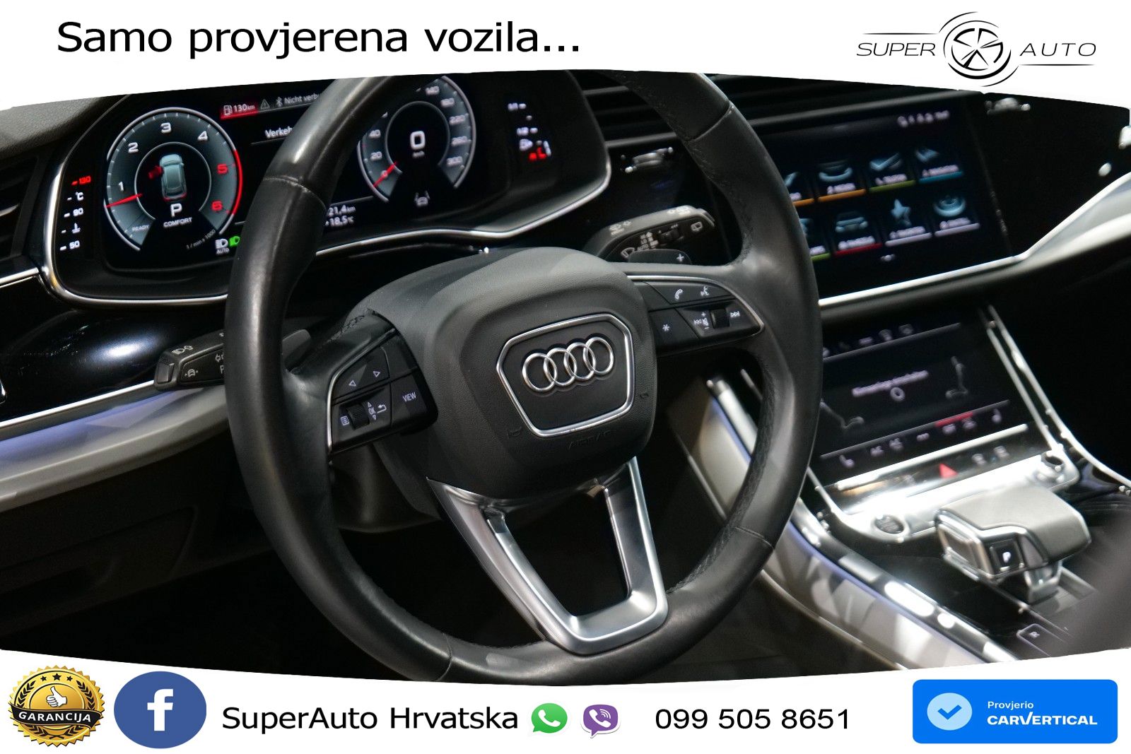 Audi Q8 50 TDI V6 (286 KS) quattro Tiptronic