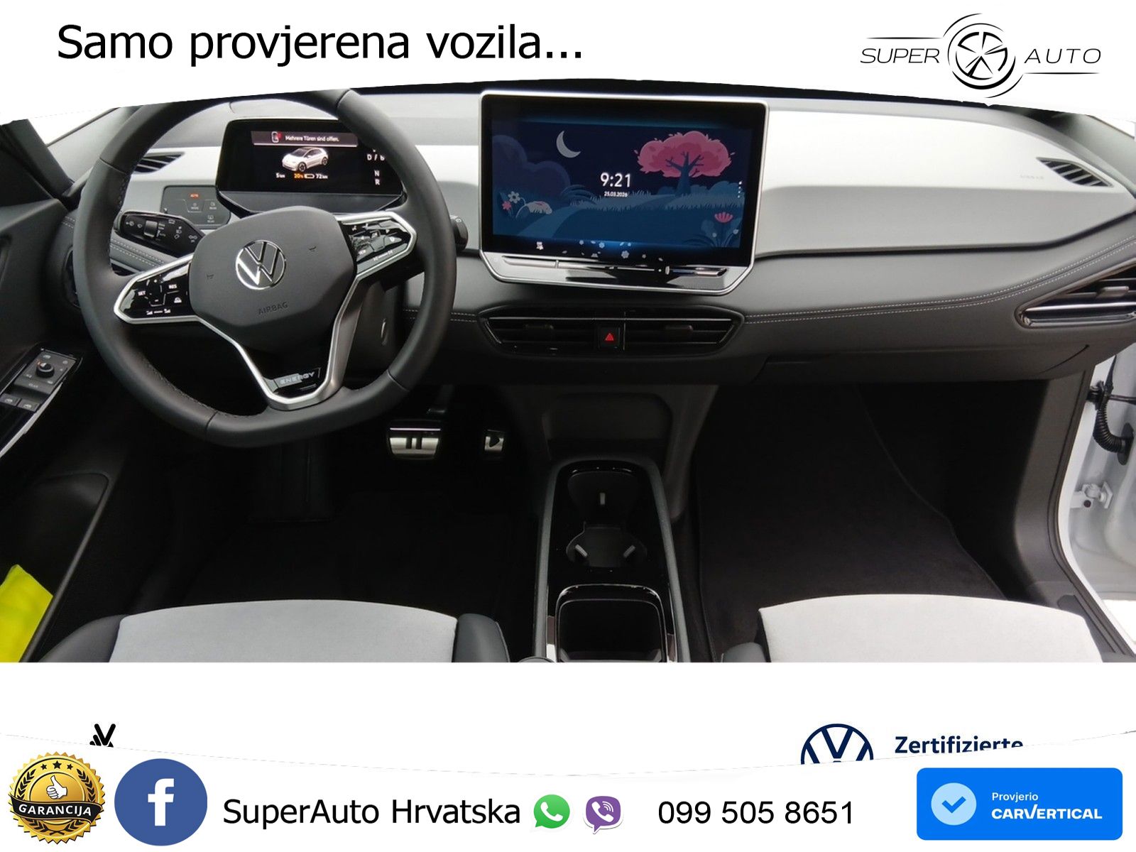 Volkswagen ID.3 Pro 62 kWh (204 KS)