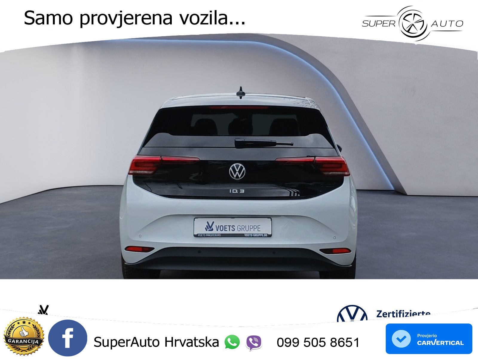 Volkswagen ID.3 Pro 62 kWh (204 KS)