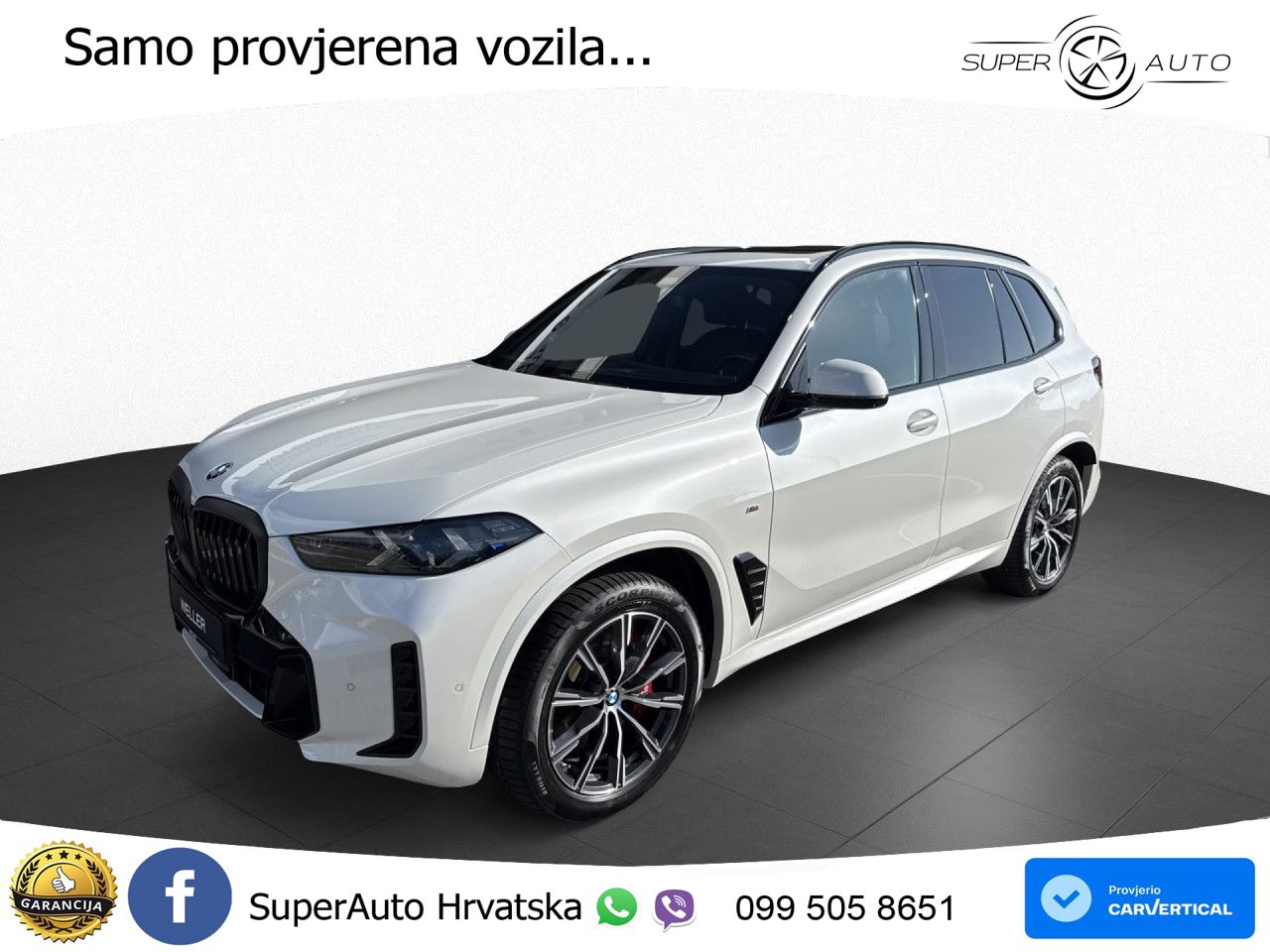 BMW X5 30d (298 KS) xDrive Steptronic M Sport ACC+HEAD+4xGR SJED+360+PANO