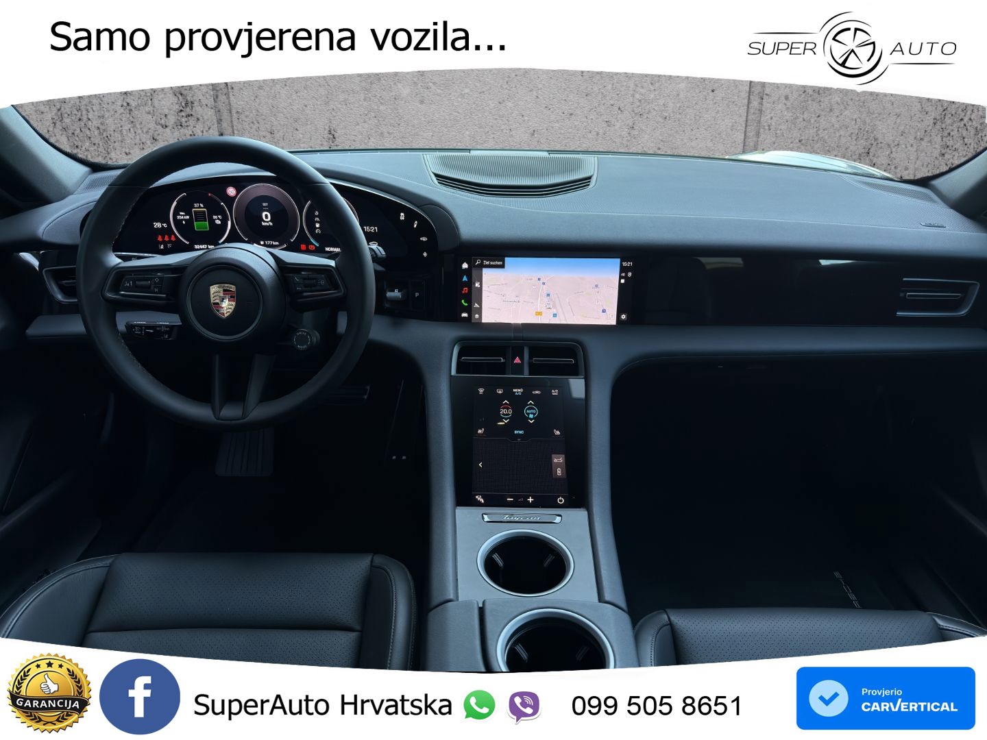 Porsche Taycan Sport Turismo 105 kWh (435 KS)