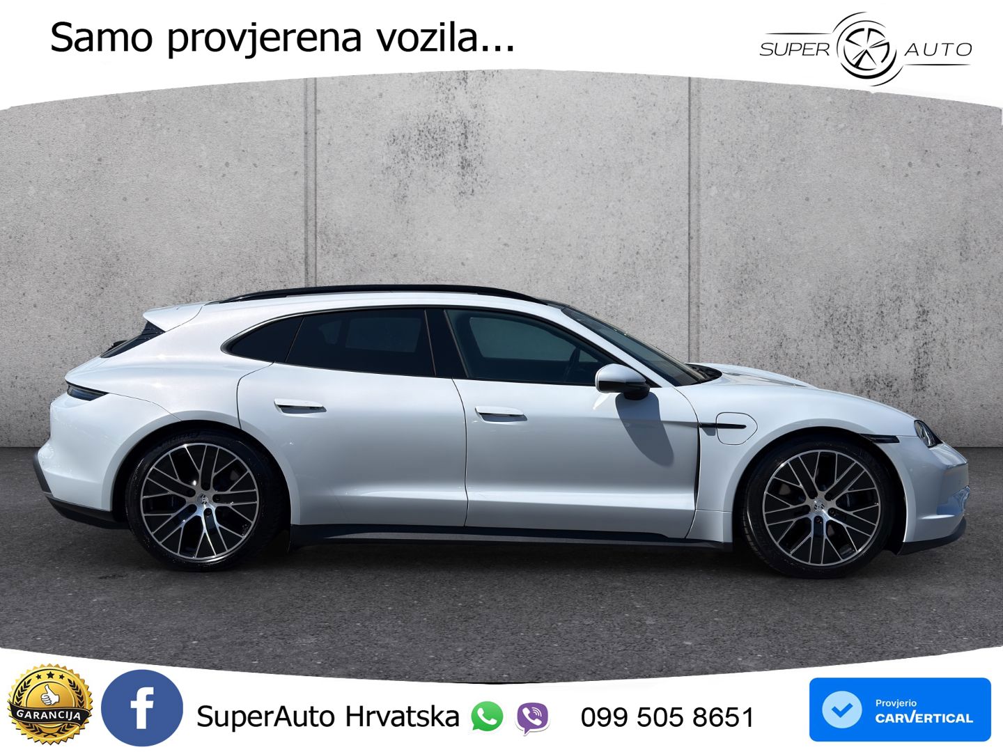 Porsche Taycan Sport Turismo 105 kWh (435 KS)