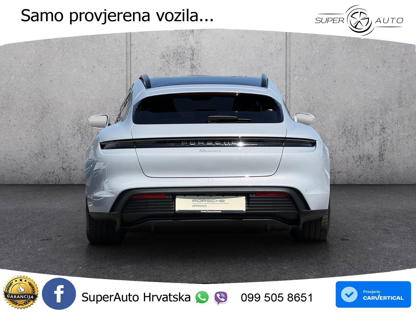 Porsche Taycan Sport Turismo 105 kWh (435 KS)