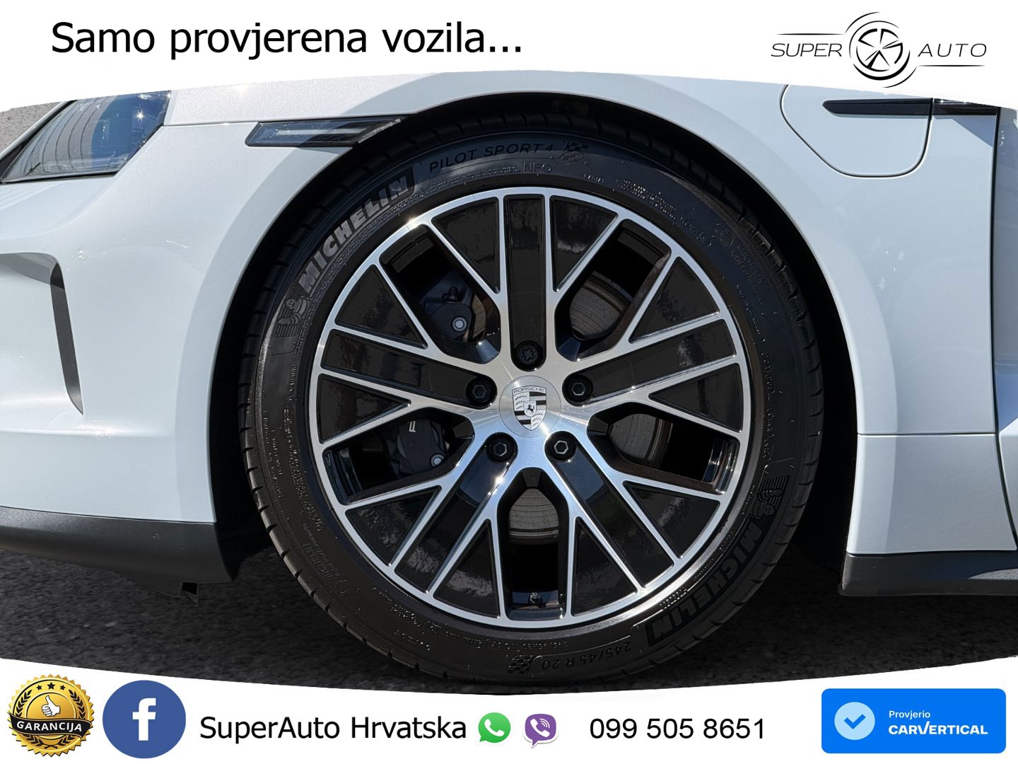 Porsche Taycan Sport Turismo 105 kWh (435 KS)