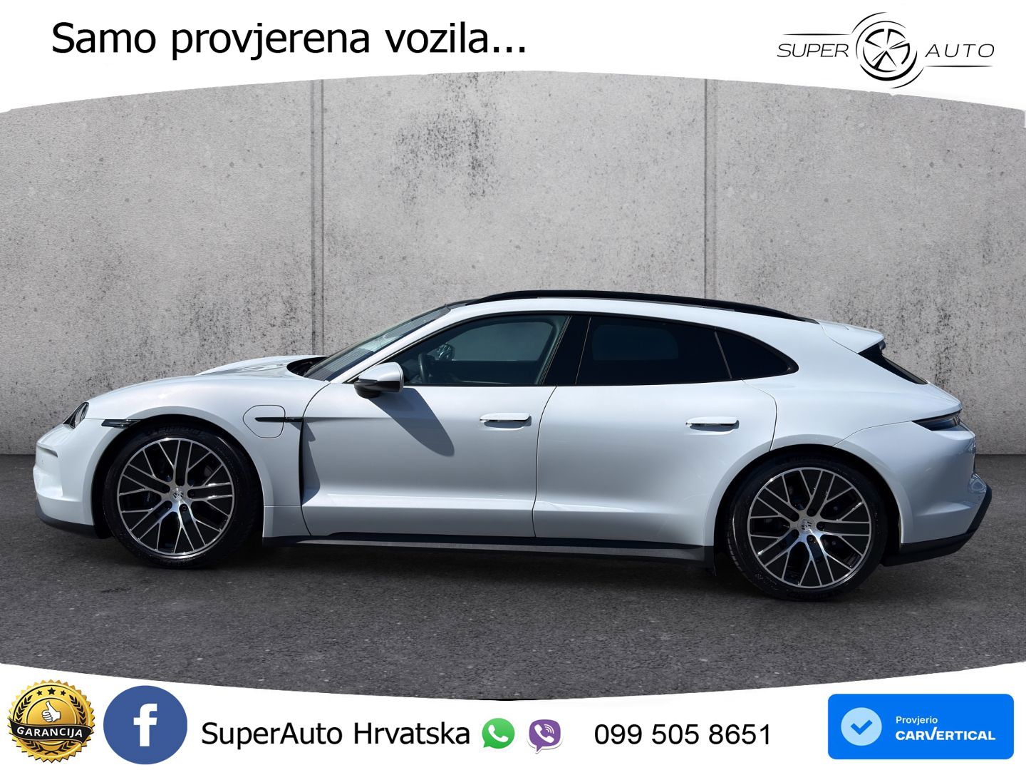 Porsche Taycan Sport Turismo 105 kWh (435 KS)