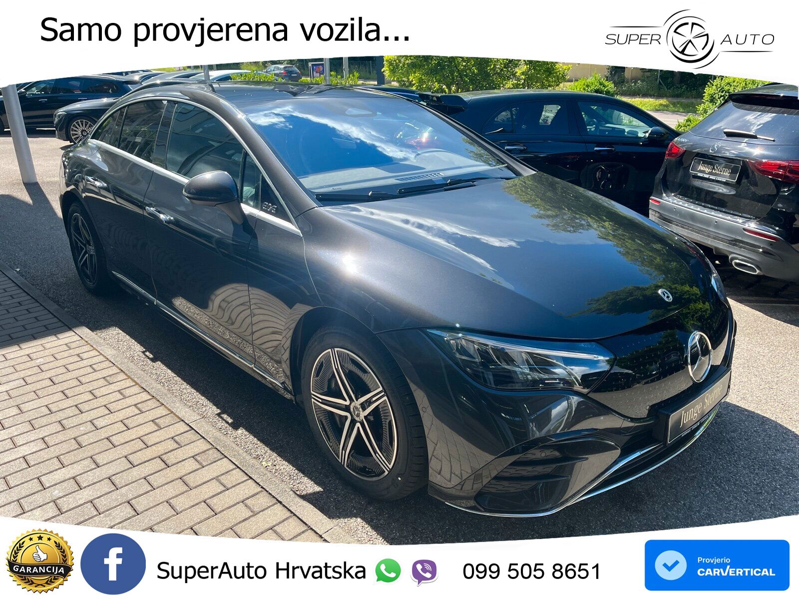 Mercedes EQE 500 100 kWh (408 KS) 4MATIC AMG LED+GR SJED+ACC