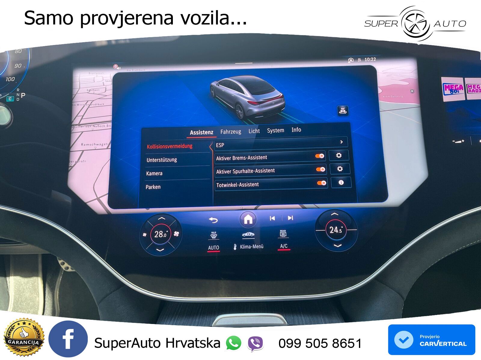 Mercedes EQE 500 100 kWh (408 KS) 4MATIC AMG LED+GR SJED+ACC