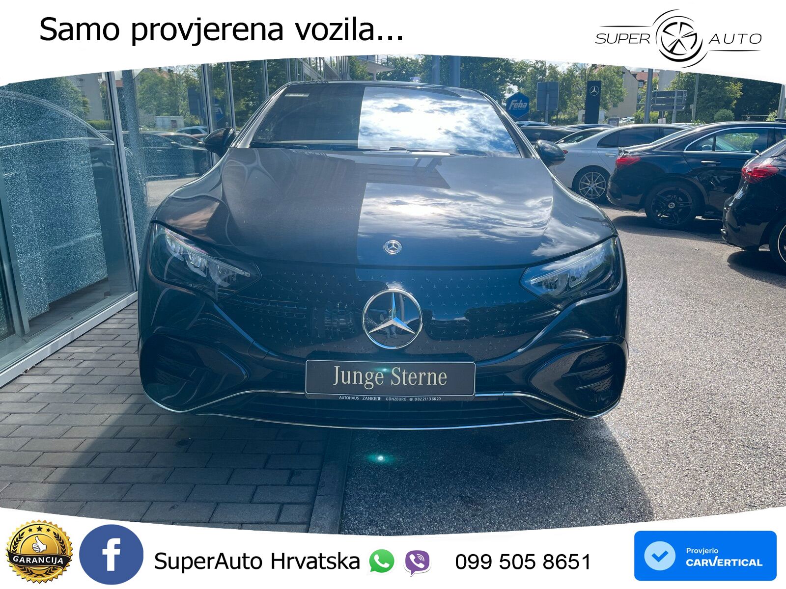 Mercedes EQE 500 100 kWh (408 KS) 4MATIC AMG LED+GR SJED+ACC
